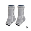 Graphene ankle brace compression sleeve for sprained ankle support with copper ions for breathability