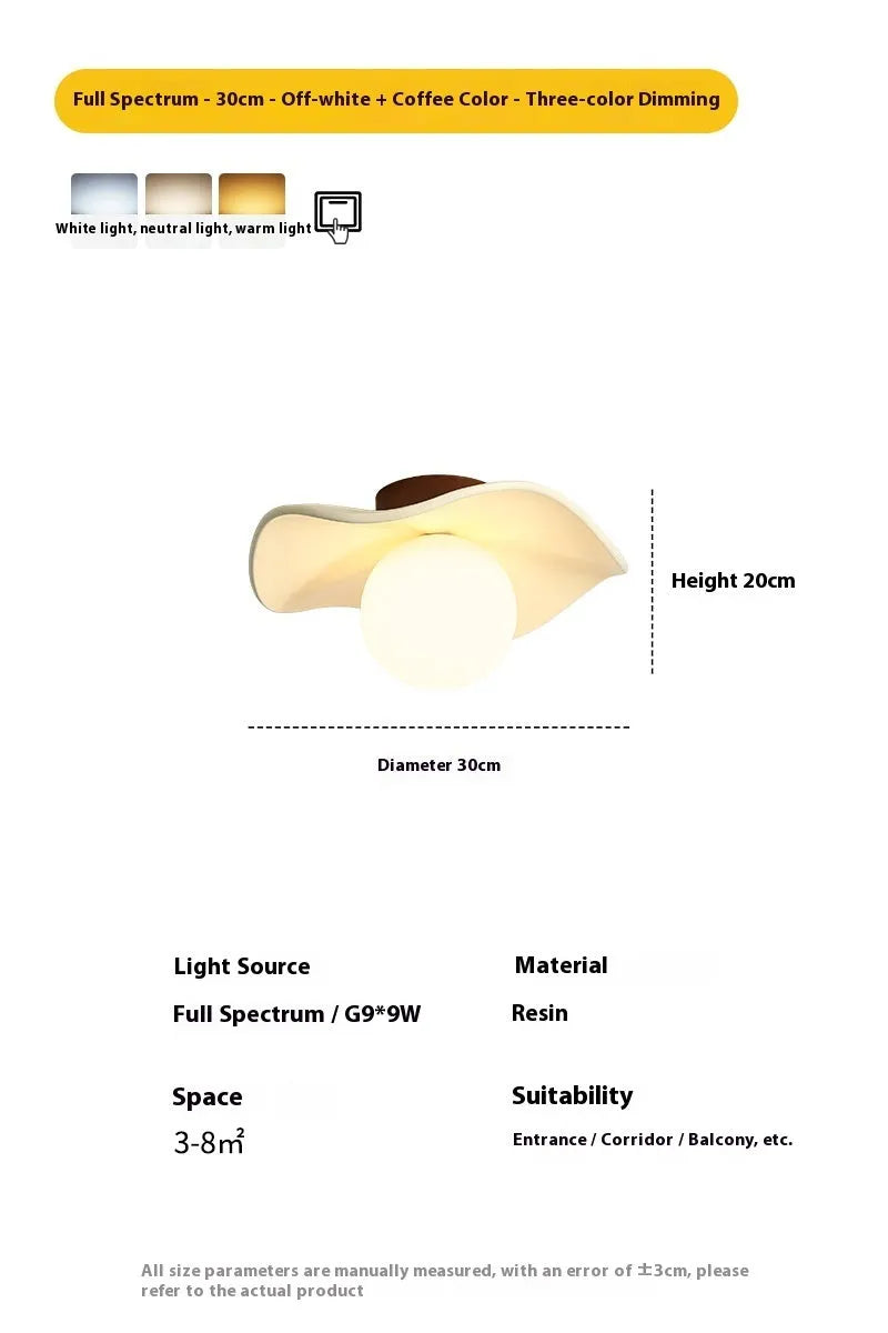 Antique style retro ceiling lamp for corridor or entrance in a colour option, shown as an overhead light unit.
