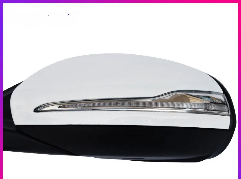 Mercedes-Benz W205 C-Class rearview mirror assembly in ABS plastic construction