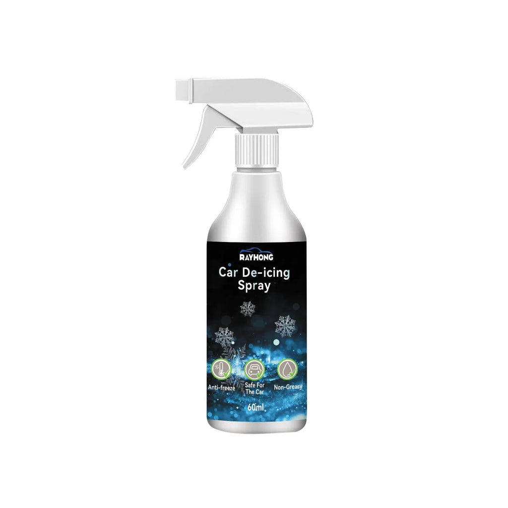 60ml car window deicing spray bottle for windscreen ice removal