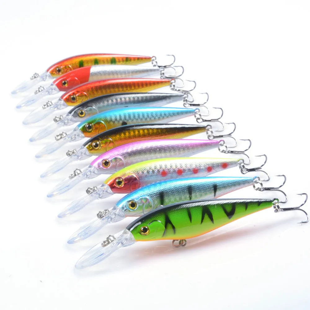 ABS bionic bait lure 11cm 10.5g fishing gear fake bait in multiple colour options