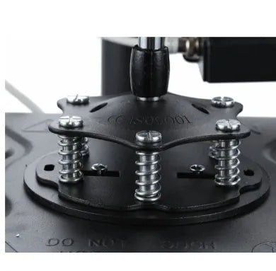 Black thermal transfer printing machine for t-shirt and fabric customisation with 70x70x35cm dimensions