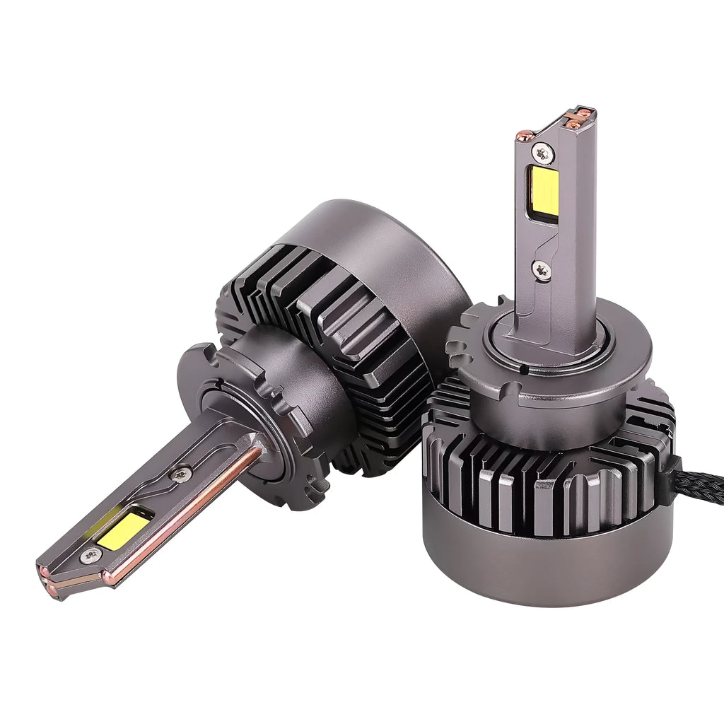D Series LED car headlight bulb 45W 4500LM with copper tubes for D2SD4S fitment