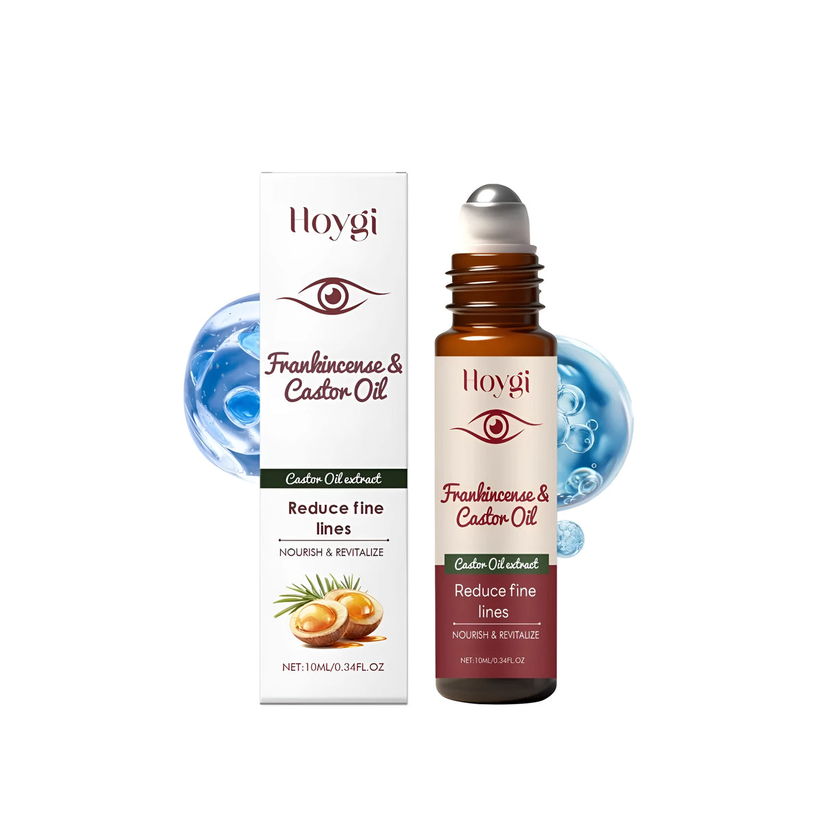 10ml eye rejuvenation roll-on ball oil with olibanum oil for under-eye care
