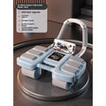 Abdominal wheel automatic rebound home fitness equipment black blue orange options