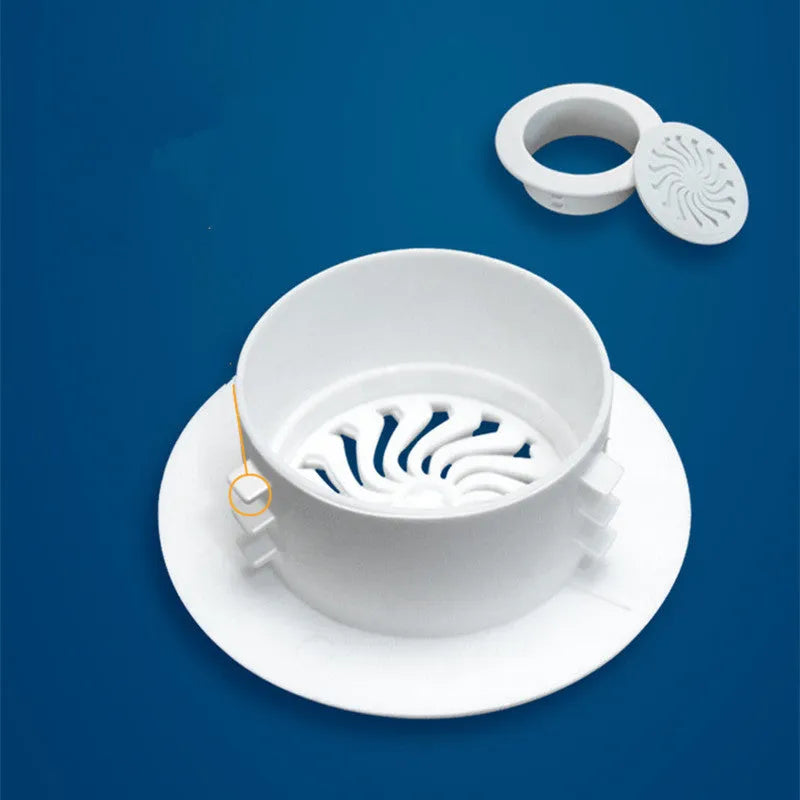Air conditioning wall hole cover kit with plastic plugs, tuyere covers, and sealing glue for 37-165mm openings