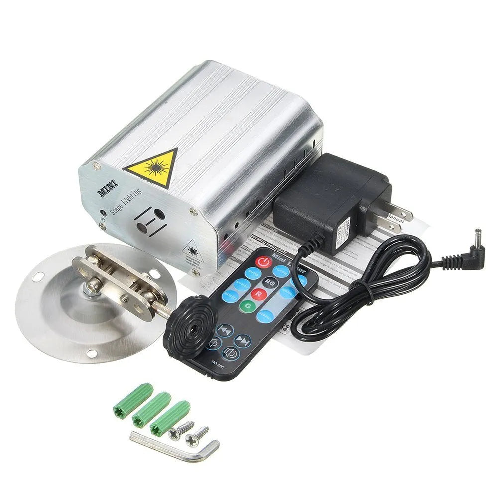 JC-24 in one KTV laser light with red and green lasers, 30W indoor unit, 105*90*52mm, voice-activated control