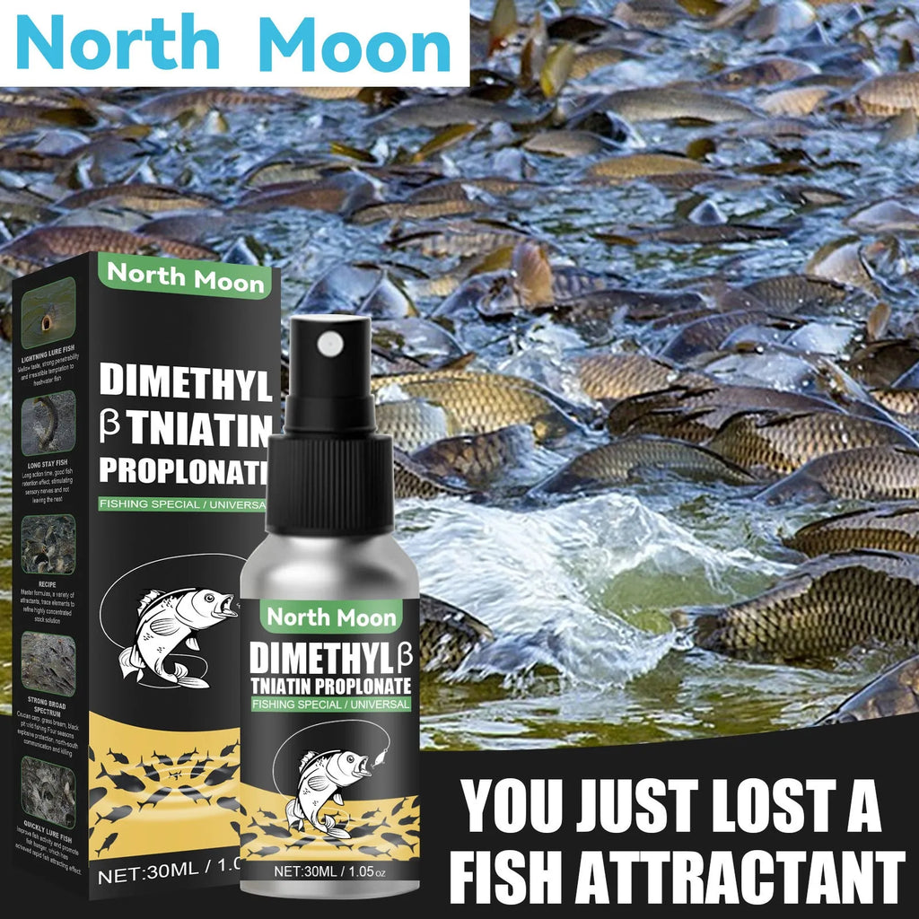 Fish attractant phagostimulant bait additive in 30ml clear liquid bottle for wild fishing angling