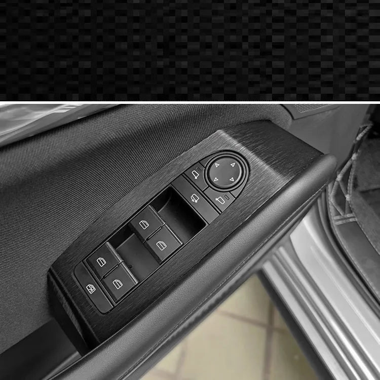 Unksera car interior decorative vinyl film sticker kit for centre console and dashboard panels.
