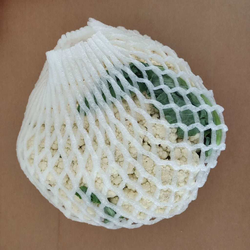 White foam net protective case with shockproof properties and eight dimension options