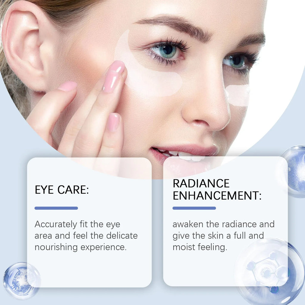 Elastic eye care microneedle patches for wrinkle reduction with nicotinamide and collagen ingredients