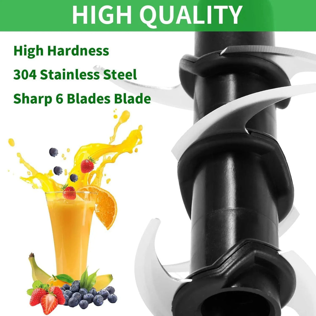 Stainless steel replacement knife seat for juicers and blenders measuring 10 by 21 centimetres