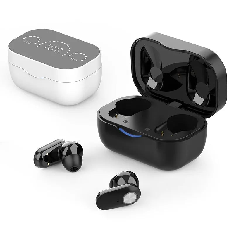 CH-F337 hearing aid for the elderly behind-the-ear sound amplifier USB rechargeable black and white colours