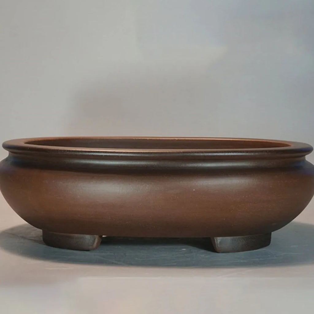 Handmade purple sand desktop flowerpot classical design measuring 58cm wide