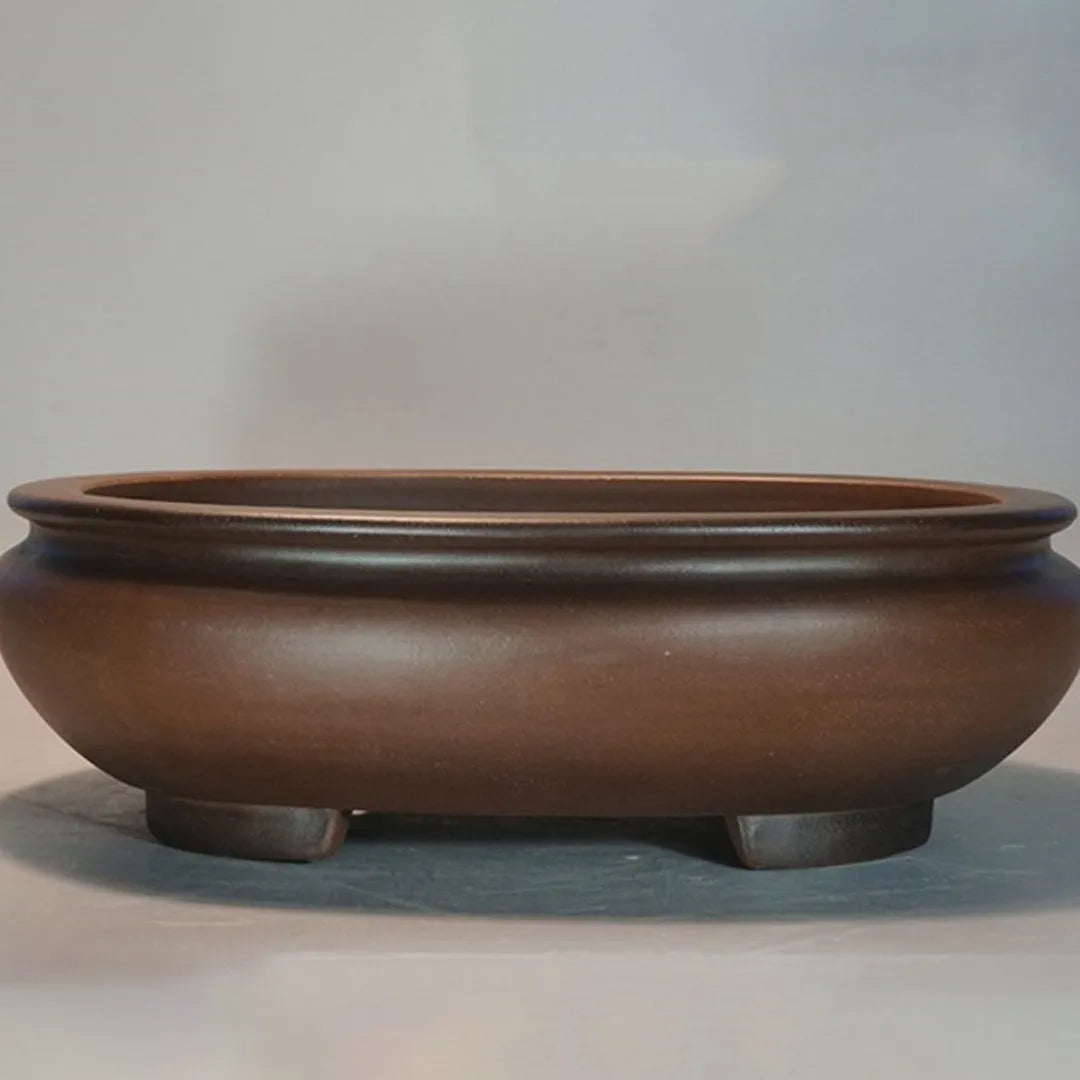 Handmade purple sand desktop flowerpot classical design measuring 58cm wide