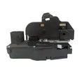 Black plastic door lock actuator for Cadillac SLS front right door replacement.