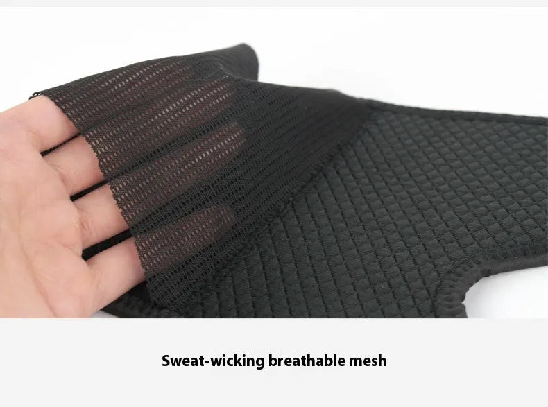 Men's neoprene wrist support glove with internal aluminium plywood splint for sports.
