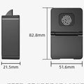 F079 punch free electronic drawer lock with removable card access and key