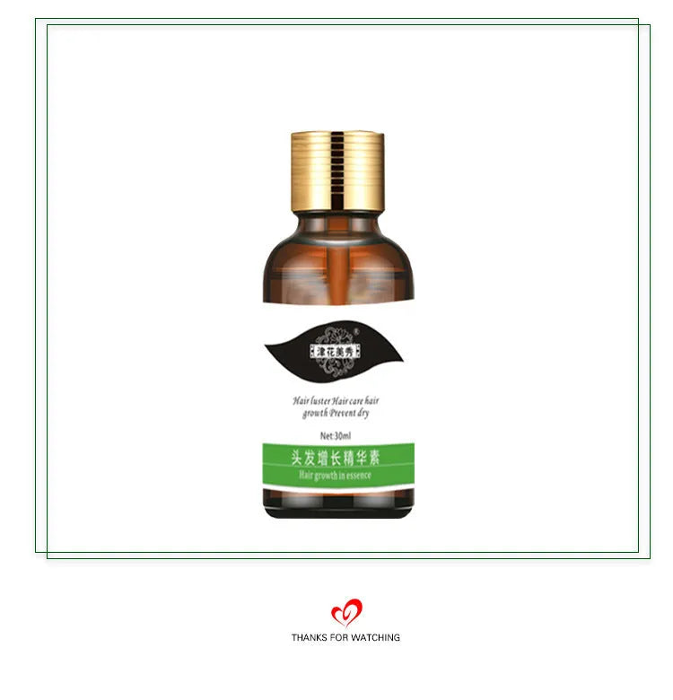 30ml bottle of Hair Care Scalp Liquid Nutrient Solution for intensive repair and anti-dandruff
