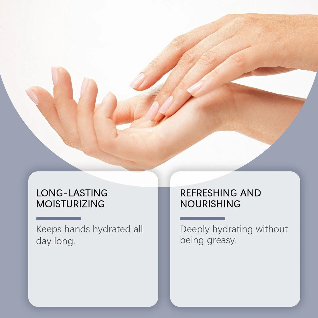 30g tube of fragrance-free hand cream with glycerin and hyaluronic acid for dry skin