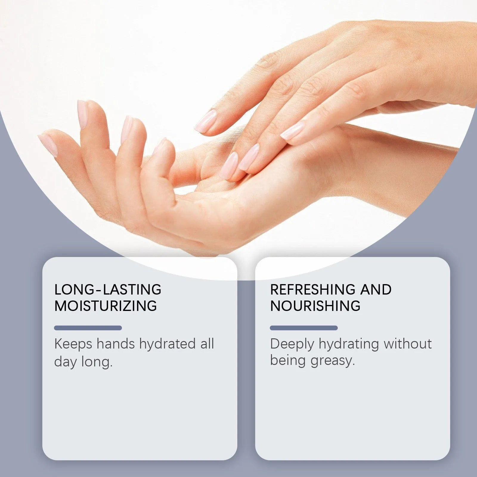 30g tube of fragrance-free hand cream with glycerin and hyaluronic acid for dry skin