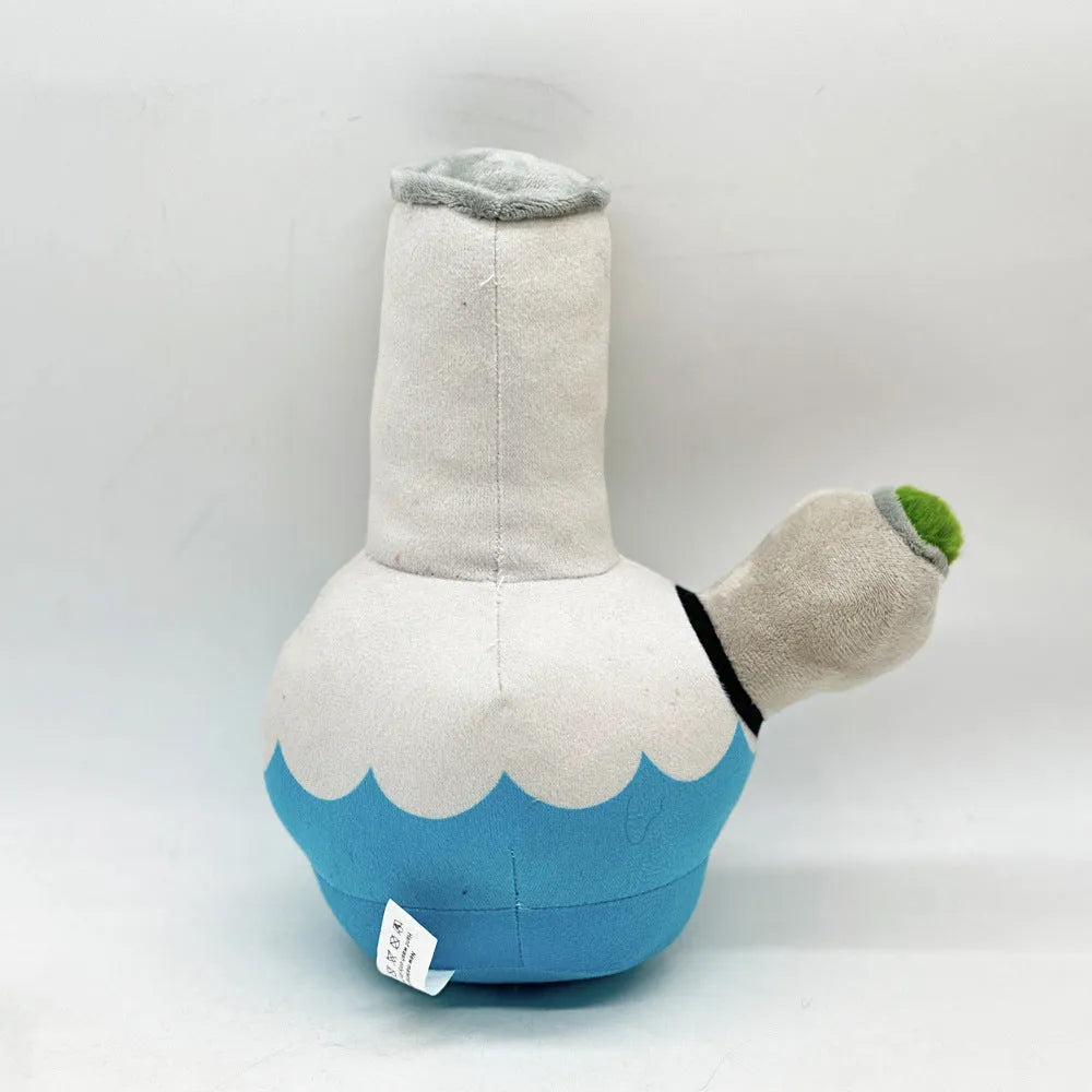 24cm dog plush kettle toy with picture style patterns and soft bite-resistant construction