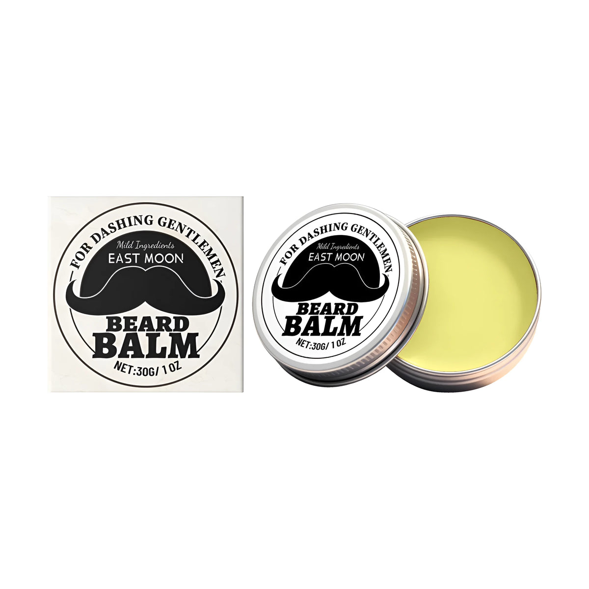 Men's beard care cream 30g tube with mineral oil glycerol arginine and cedrol