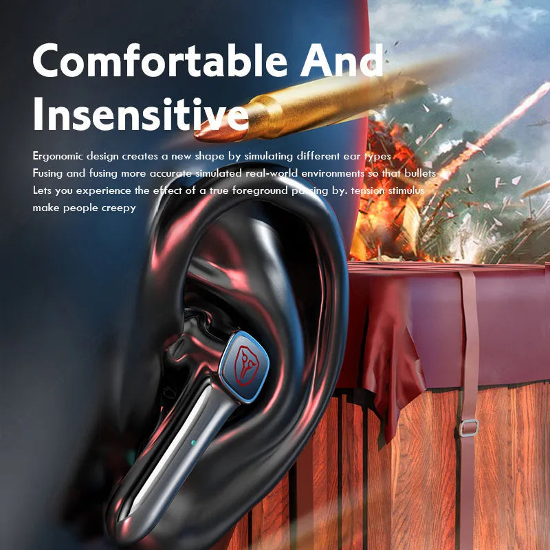 Wireless Bluetooth gaming headset with compact design and multiple colour options