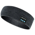 Bluetooth 5.4 sports hair band with removable music module in black, dark gray or gray white colours