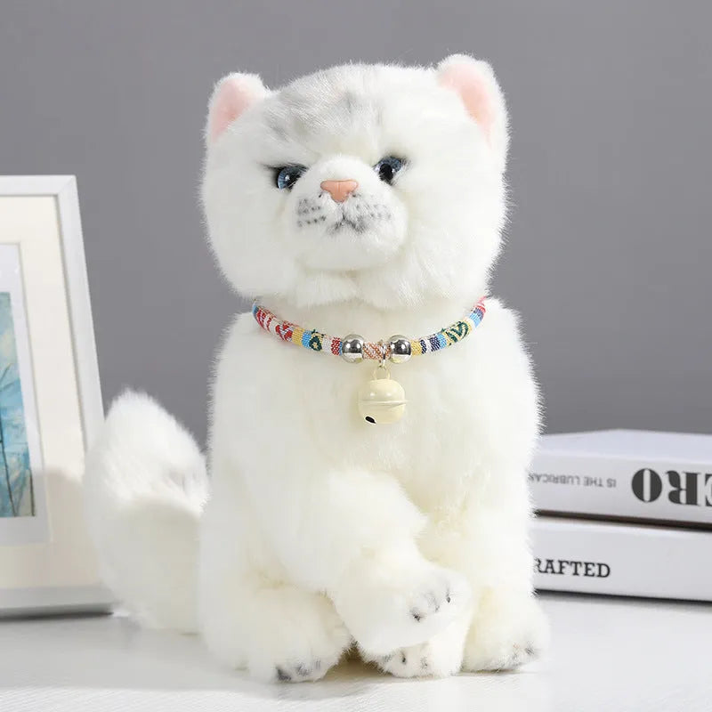 Coloured ethnic pattern adjustable pet collar with metal bell and D-ring on a nylon strap.