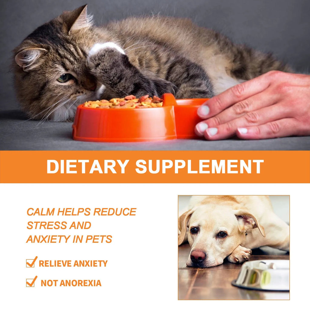 30ml bottle of hemp seed oil for cats and dogs, pet food mixing topper