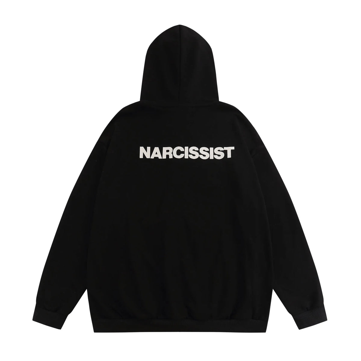 Hip Hop XINGX printed hoodie for men in black with letter pattern, cotton long sleeve