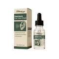 30 ml bottle of natural ear care drops with a dropper, containing witch hazel and botanical extracts.