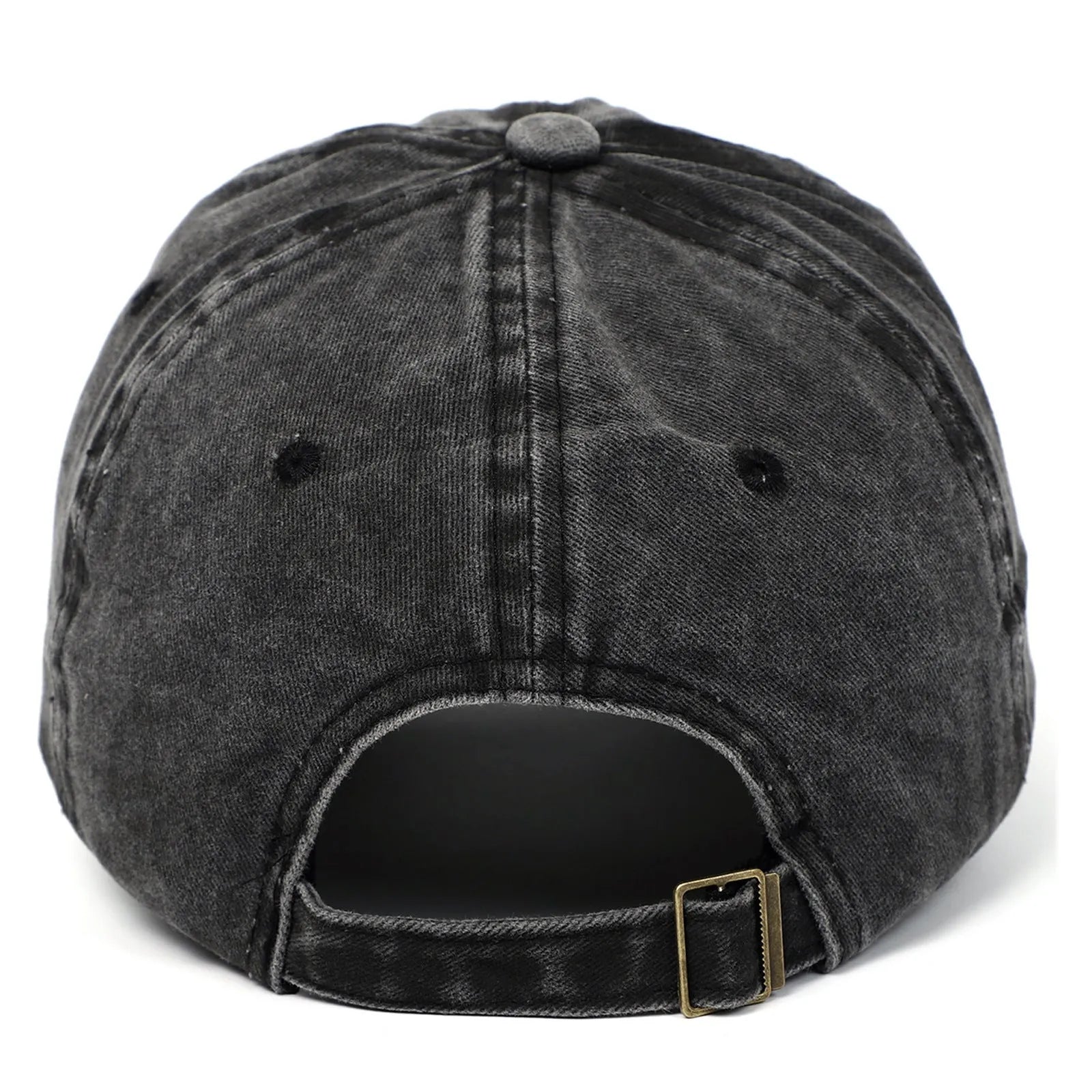 Soft cotton embroidered baseball cap with adjustable strap on a neutral background.