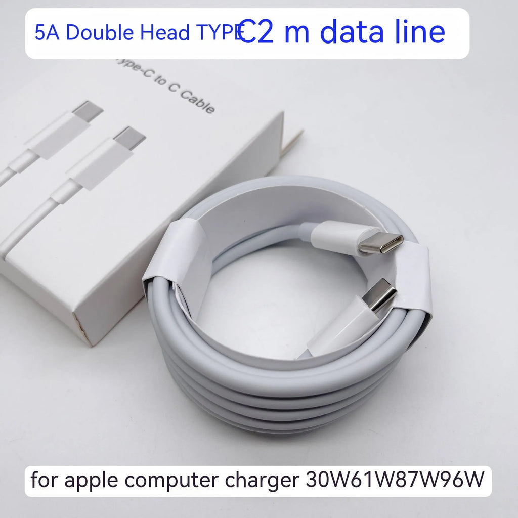 Laptop power adapter charger unit with USB-C cable showing compact 7x7x3cm dimensions