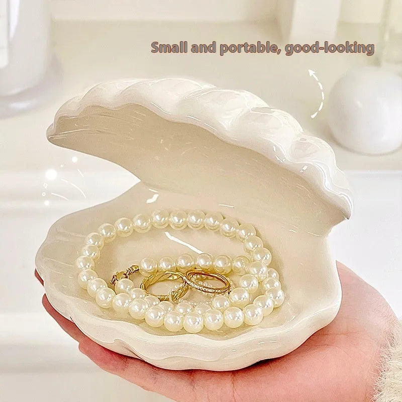 Yellow porcelain storage tray with optional night light in modern design