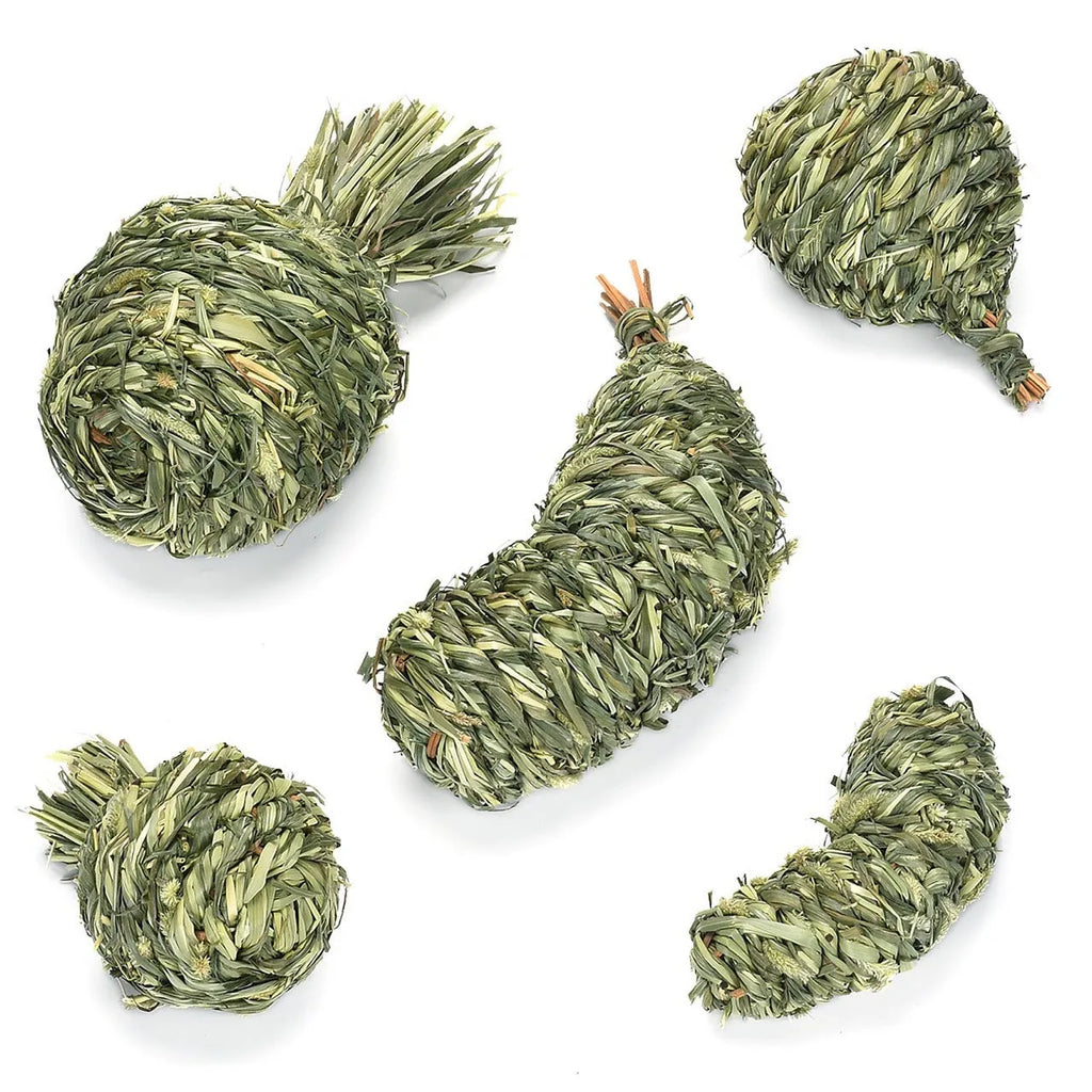 Pet Rabbit Relieving Stuffy Toys Timothy Grass Guinea Pig Bite Gnaw Molar Snacks Apple Banana Eggplant Pear Pineapple 25 8cm 8 12cm 9cm 13.5 5cm 11 21cm Small Animal Chew Enrichment Accessories