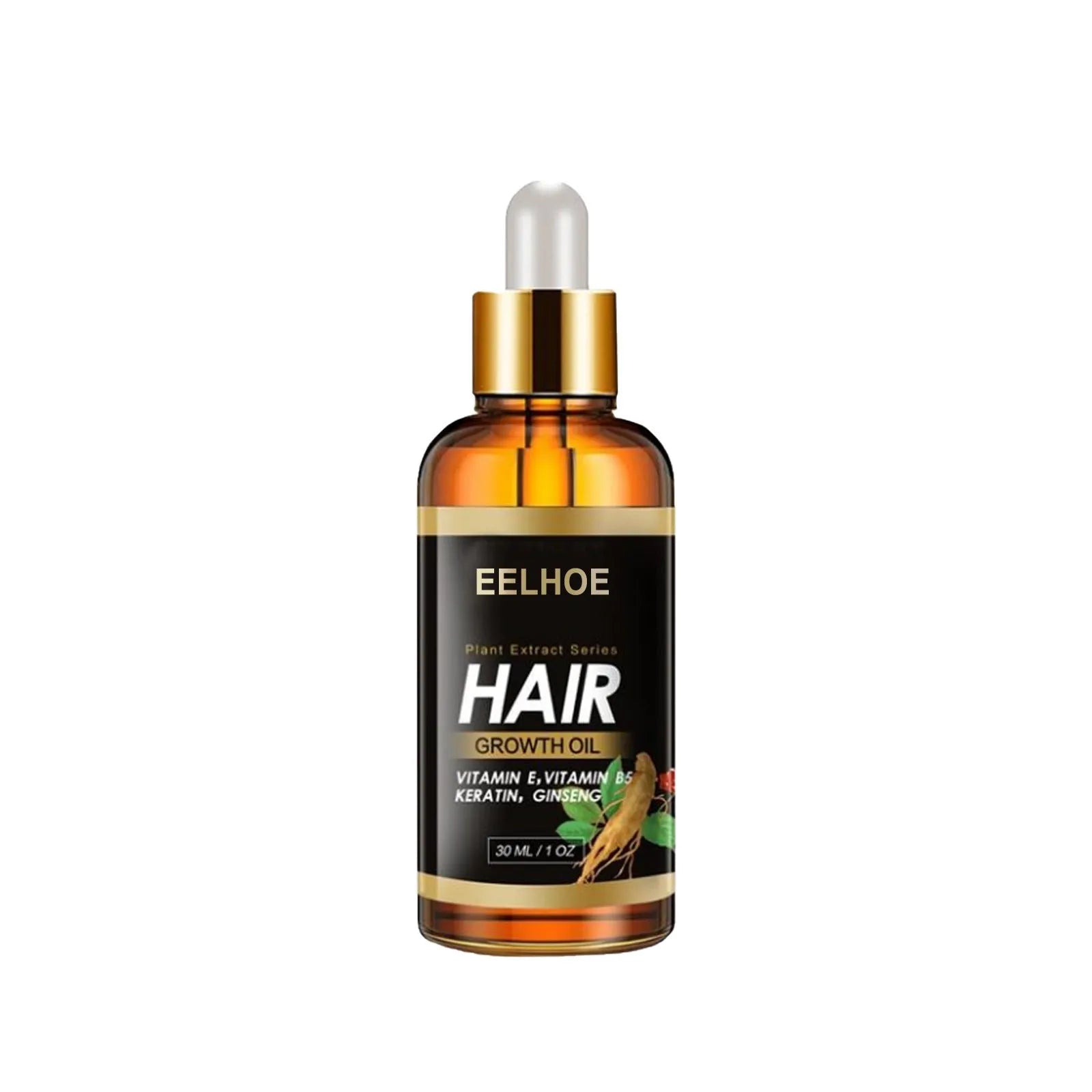 EELHOE herb hair care essential oil bottle, anti-hair loss and nourishing treatment
