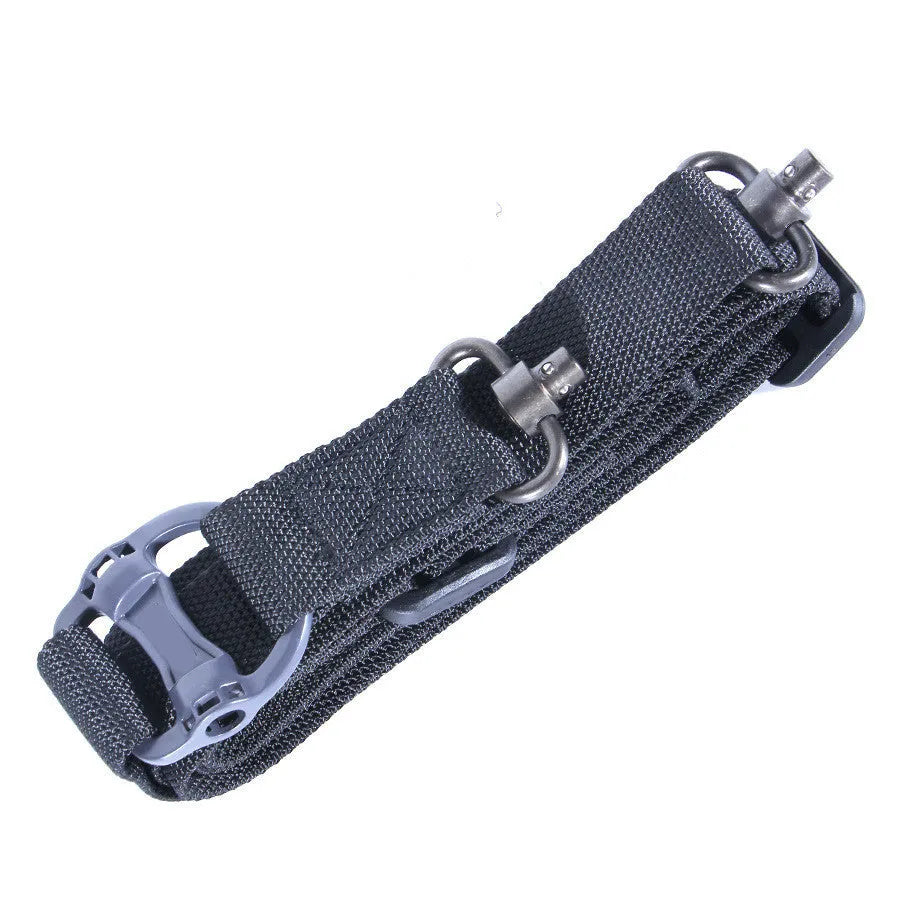 MS4 tactical nylon multifunctional task strap rope extended to show length