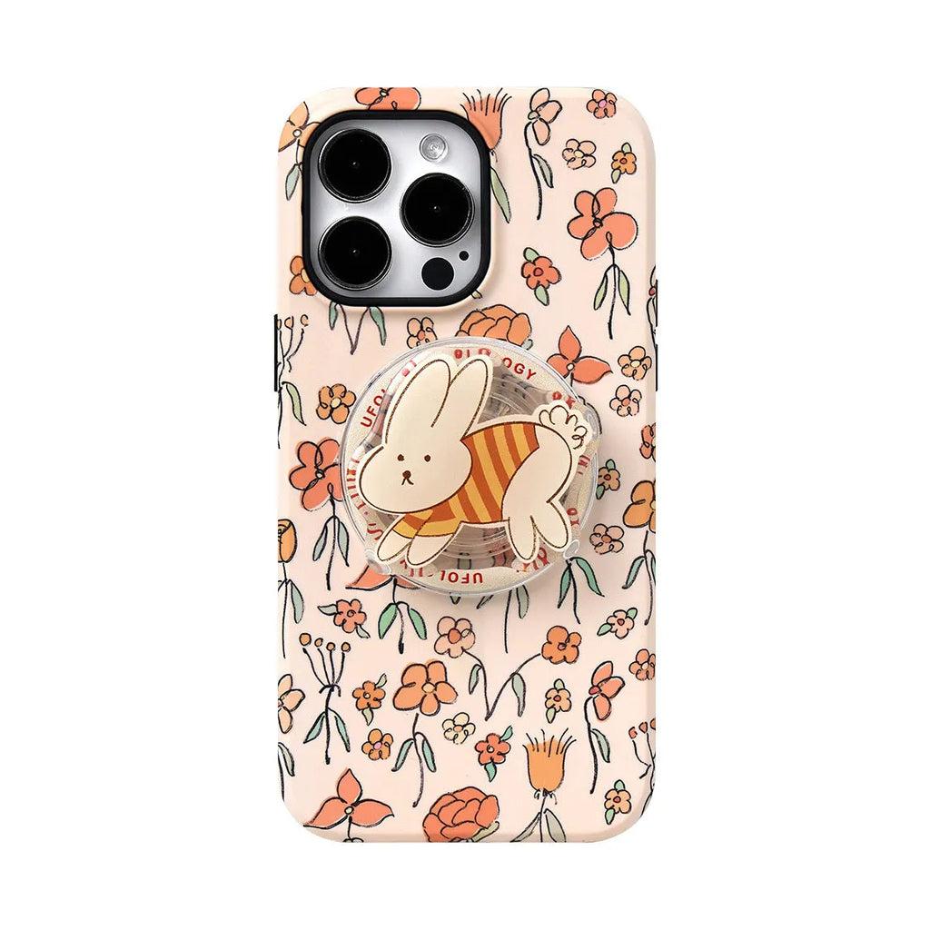 Original 2-in-1 magnetic phone case for iPhone 12-15 series, glass and TPU, matte shell finish.