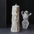 Halloween ghost groom bride LED candle light decoration plastic American style free size