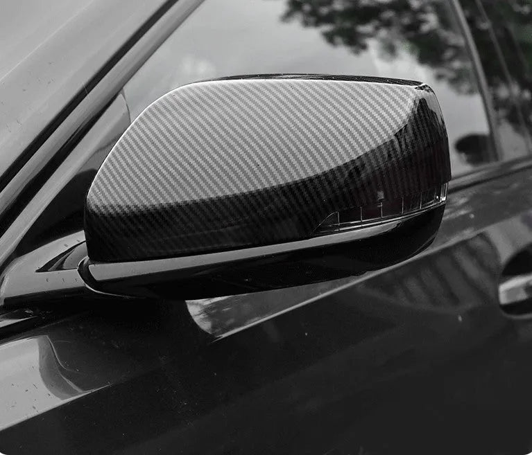 Carbon fibre pattern ABS rearview mirror cover for Cadillac CT5 and CT6 models