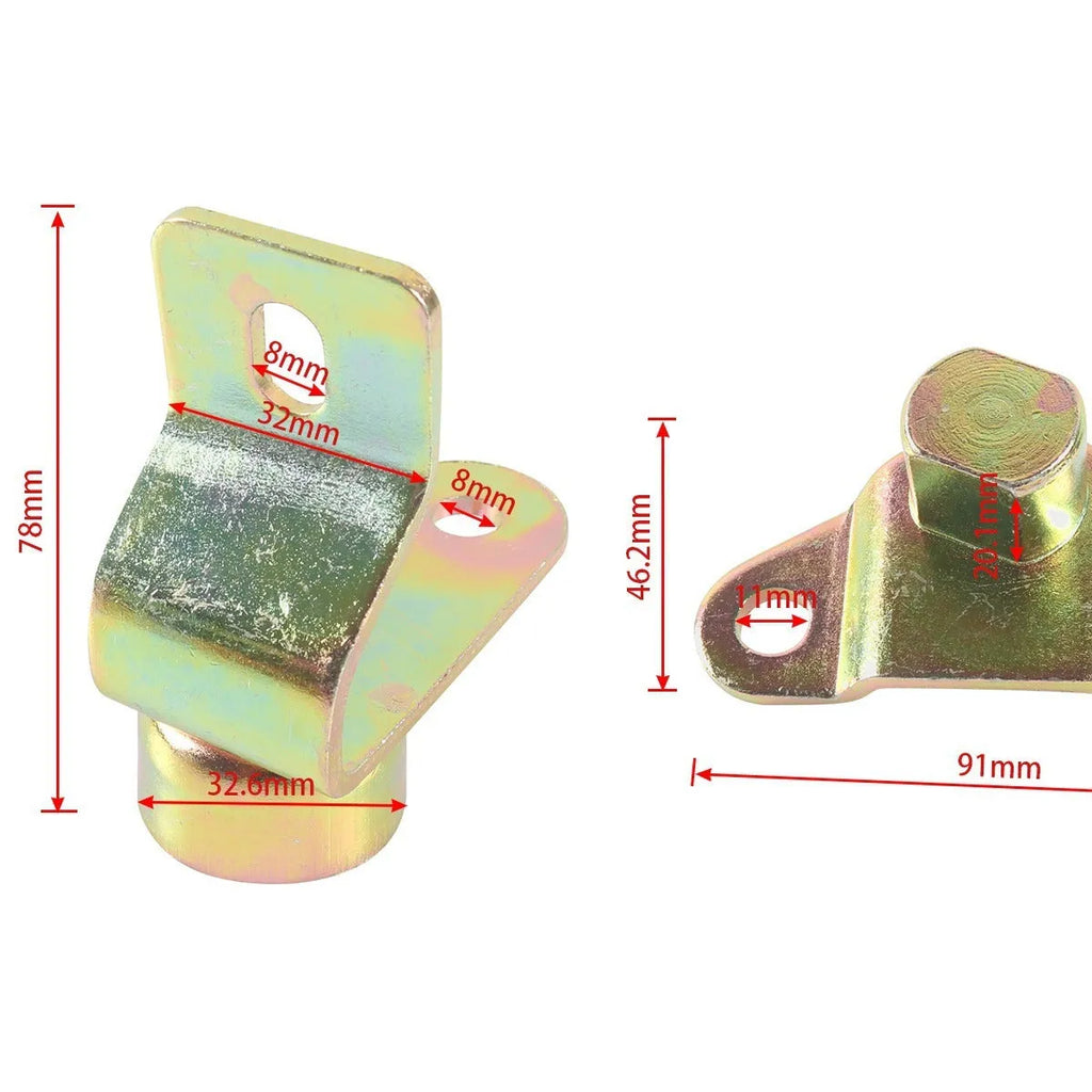 Car tailgate hinge metal replacement kit for GMC Sierra and Chevrolet Silverado truck tailgates