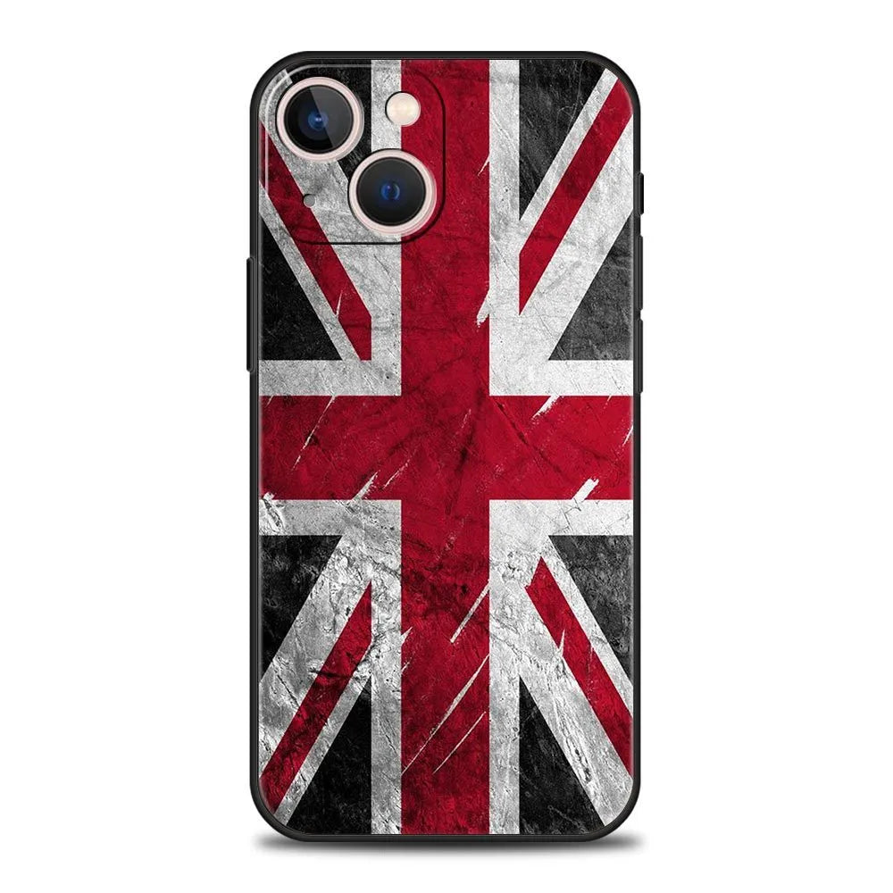 Painted TPU phone case with floral and plant cartoon design for iPhone 13 Pro Max in European style