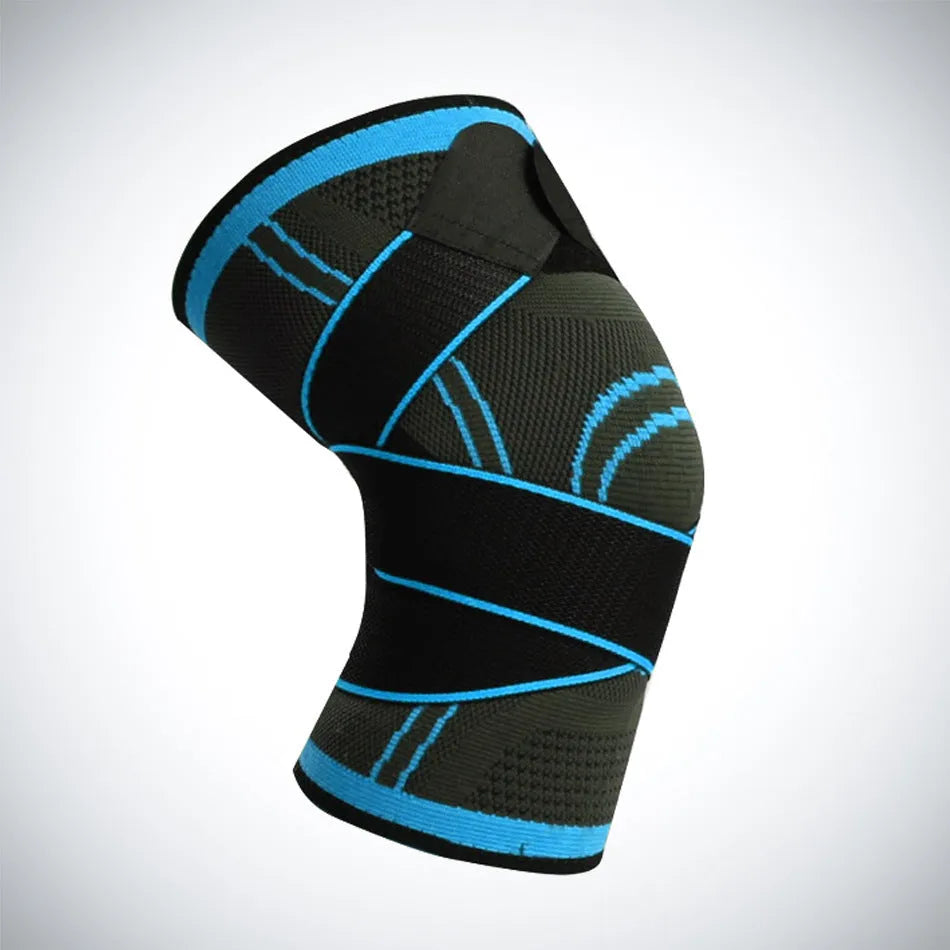 A pair of non-slip knee pads for sports and fitness, shown in one of six available colours.