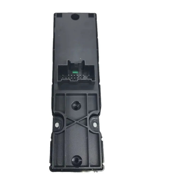 Black electric window regulator assembly for a Ford Focus car, showing motor and lift mechanism.