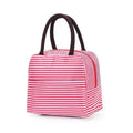 Insulated aluminium foil thermal lunch bag in Oxford cloth, shown in sea unicorn colour