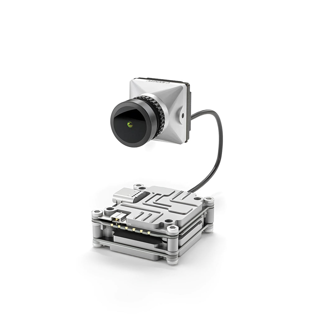 Caddx ADAPTS DJI FPV digital transmission machine silver kit with Polar Vista module and mounting hardware