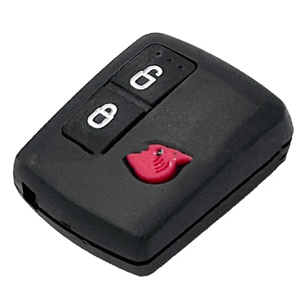 Blank Ford replacement key fob shell case in ABS plastic for 2+1 or 3+1 key layouts