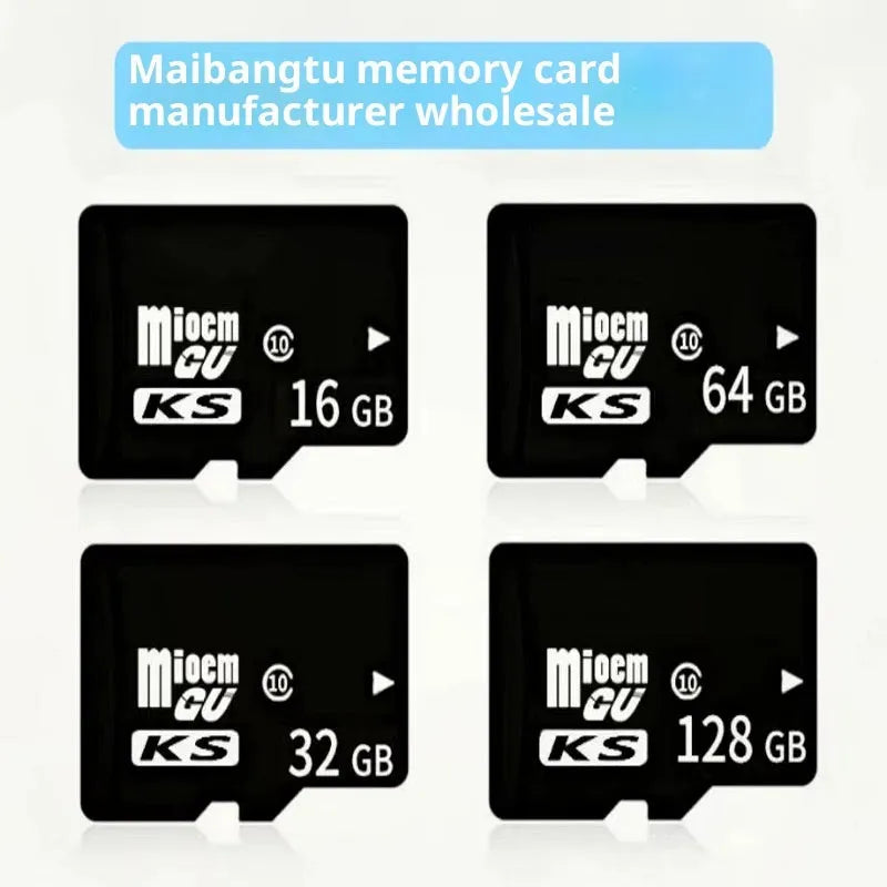 Black TF card 32GB C10 high speed memory card for phones cameras monitoring driving recorders